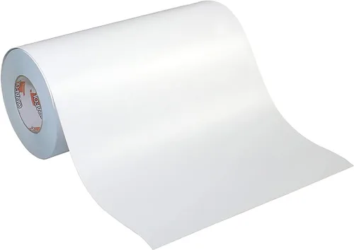 Miniatura 11 de Rollo de vinilo blanco Oracal 651 de 24 pulgadas x 10 pies para cortadores de manualidades y cortadores de letreros de vinilo Blanco brillante