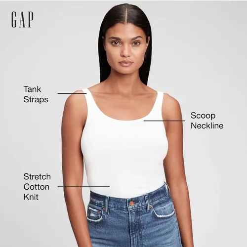 Miniatura 3 de GAP Camiseta sin mangas favorita para mujer