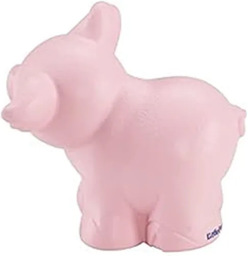 Miniatura 2 de Mattel Pieza de repuesto para el juego Fisher-Price Little People – CHD20 ~ Figura de repuesto de cerdo rosa ~ Funciona con Fisher-Price Farm