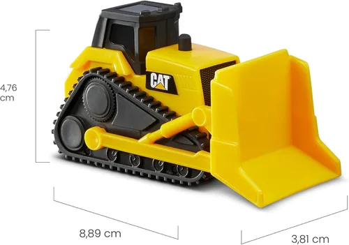 Miniatura 10 de Cat Construction Little Machines 5 Pack - Grandes adornos para tartas