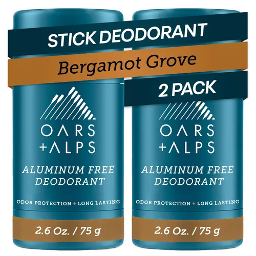 Miniatura 19 de Oars + Alps Desodorante sin aluminio para hombres y mujeres, dermatológicamente probado y fabricado con ingredientes limpios, tamaño de viaje, Costa