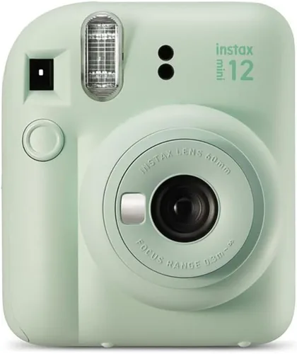 Miniatura 3 de Fujifilm instax Mini 12 - Cámara instantánea con paquete de 20 películas de disparo, color verde menta