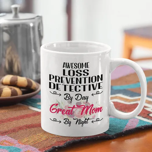 Miniatura 105 de Regalo del día de la madre de hija, hijo a mamá Taza de cerámica blanca de 11 oz, 15 oz - Analista Administrativo