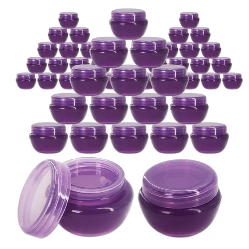 Miniatura 13 de Beauticom - Frascos (0.35 oz / 0.3 fl oz) esmerilados con revestimiento interior para guardar exfoliantes, aceites, ungüentos, cremas, lociones