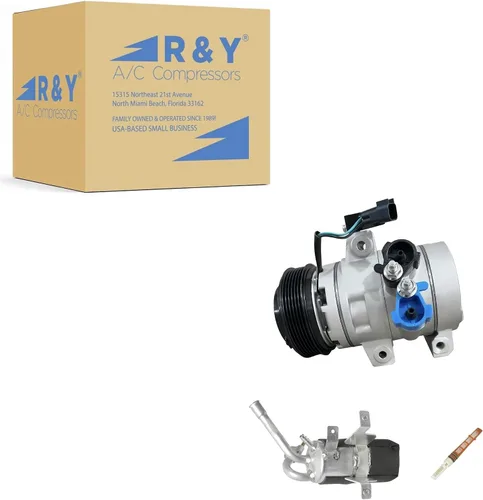 RYC Nuevo Compresor de Aire Acondicionado Automotriz y Kit de Embrague de A/C KT DI39N (se adapta a Ford Transit Connect 2.0L 2010, 2011, 2012, 2013)