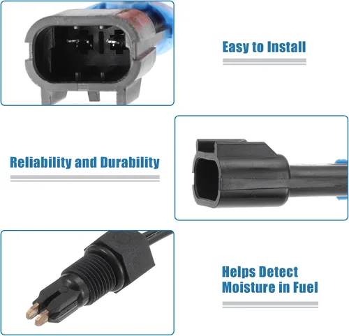 Miniatura 3 de X AUTOHAUX Sensor de combustible y agua 8M0021043 8M0157779 75-400HP Reemplazo