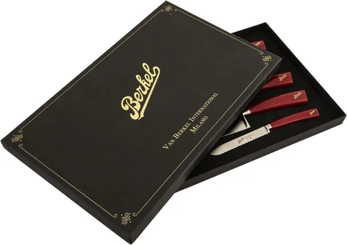 Miniatura 6 de Berkel Elegance - Juego de cuchillos de chef de 5 piezas, elegante y versátil, incluye cuchillos de precisión para jamón, pan, asado, chef y tareas