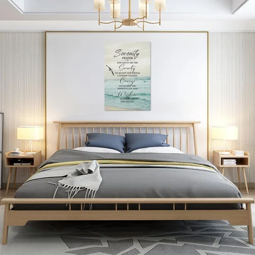 Miniatura 6 de Arte de pared de 10 mandamientos, impresiones en lienzo de diez mandamientos, póster de versículos de la Biblia, regalos religiosos cristianos