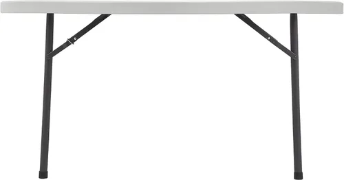 Miniatura 3 de Lorell Mesa de banquete, 48 x 48 x 29-1/4 pulgadas, platino