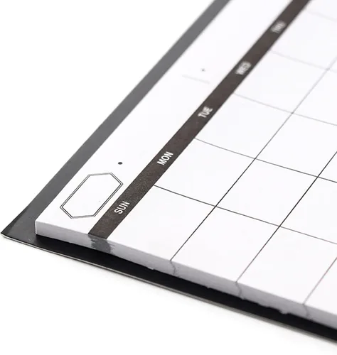 Miniatura 7 de Planificador de horario, bloc semanal, calendario mensual, organizador de tareas, libro de pared, escritorio, bloc de notas, planificación, día