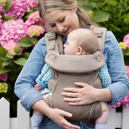 Miniatura 5 de Joie Savvy Air - Portabebés de malla 4 en 1, transpirable, ergonómico con 4 posiciones de transporte, tela de malla refrescante, correas acolchadas