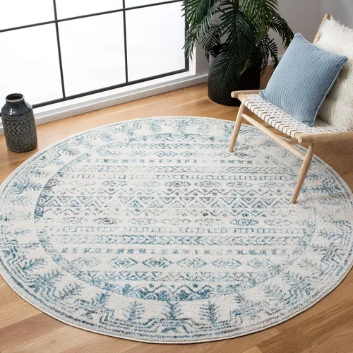 Miniatura 33 de SAFAVIEH Alfombra de área de 12 x 15 pulgadas, colección Tulum, grande, diseño marroquí bohemio envejecido, no desprende pelusa y fácil de limpiar