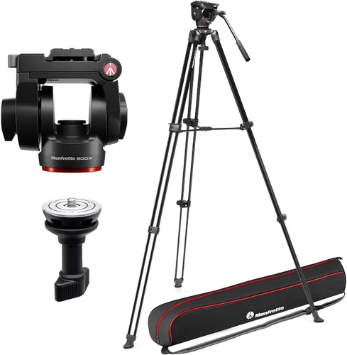 Miniatura 9 de Manfrotto Kit de vídeo, Cabeza Serie 500 (Adaptador-Fluid Head 500X)