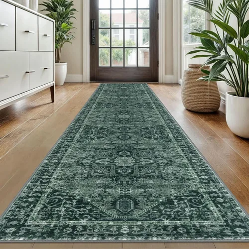 Miniatura 16 de KOZYFLY Alfombra Pequeña de Área 2x3 Pies Alfombras para Entrada Lavable Boho Alfombra de Entrada Antideslizante Tapete de Puerta Interior Entrada