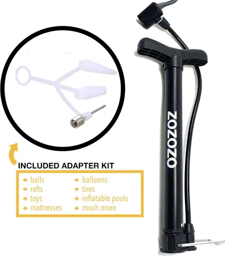 Miniatura 6 de Mini bomba de neumáticos para cochecito – Bomba de aire portátil para cochecitos de correr, se adapta a BOB, Graco, Thule, Bugaboo, Bumbleride y más