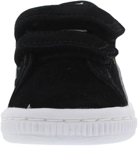 Miniatura 5 de PUMA Tenis unisex de gamuza con 2 correas para niño, NegroBlanco