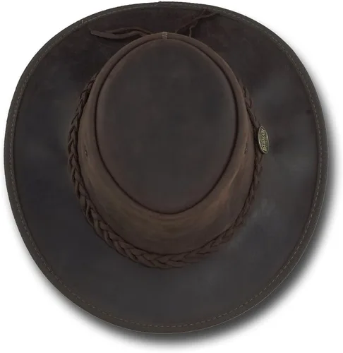 Miniatura 17 de Barmah Hats Sombrero plegable de cuero Bronco - Artículo 1060