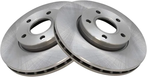 Miniatura 6 de TRQ Kit de pastillas de freno delantero y rotor, kit químico de freno, pastillas de freno de cerámica compatible con Ford C-Max 2012-2018 Focus