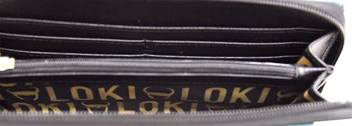 Miniatura 3 de Loungefly Marvel Loki - Cartera de piel sintética con cremallera