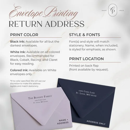 Miniatura 6 de Papelería plegada con cresta personalizada, tarjetas iniciales personalizadas para pareja con sobres, elegantes tarjetas de notas plegadas