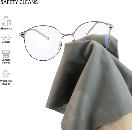 Miniatura 2 de Toallitas antivaho, paño de limpieza de lentes, anteojos, tabletas, toallitas de limpieza de pantalla, toallitas para lentes de cámara