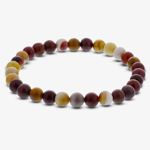Miniatura 66 de Gem Avenue Handmade Round Bead Stretch Bracelet Unisex Natural Stone Beaded Jewelry for Men & Women, Elastic Wristband for Daily Wear