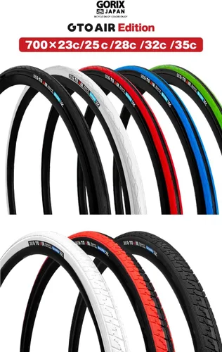 Miniatura 2 de Neumático para Bicicleta de Carretera GORIX 700×23C 25c 28C 32c 35c para Ciclismo (Gtoair)