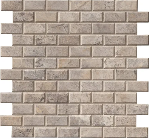 Miniatura 18 de MSI Azulejo de mosaico montado en malla de ladrillo de cerámica biselado blanco antiguo para salpicaduras de cocina, pared de baño, pared de acento