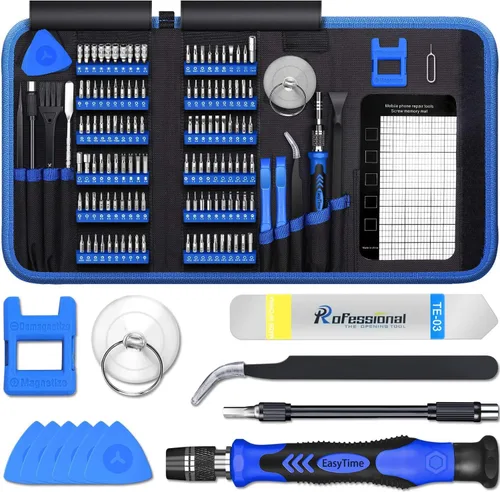 Juego de destornilladores de precisión 140 en 1, computadora profesional, kit de herramientas de reparación de laptop, kit de herramientas de