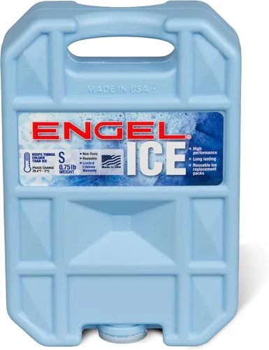Engel Paquetes de refrigerador de 32 °F y congelador de 5 °F - Fabricado en los Estados Unidos - Paquetes de hielo para navegación, pesca,