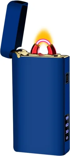 Miniatura 7 de Encendedores de plasma Encendedores de arco Encendedores eléctricos, encendedor recargable USB (negro)