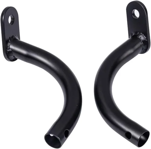 Miniatura 4 de Bolsas de sillín Alforja Protector Eliminador Soportes para Harley Touring Electra Glide FLHT 1997-2008 (negro)