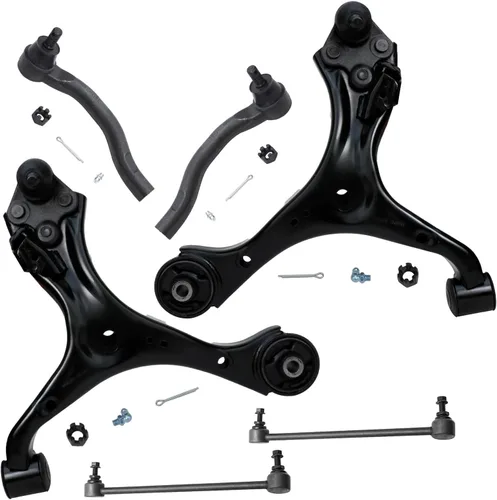 Miniatura 76 de Detroit Axle - Kit de extremo delantero para Chrysler 300 Dodge Charger Challenger 2011-2023, 2 brazos de control inferiores traseros 2 varillas