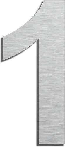Miniatura 27 de Números de casa autoadhesivos – Números de puerta de acero inoxidable de 6 pulgadas para exteriores – Número de casa grande y moderno, número