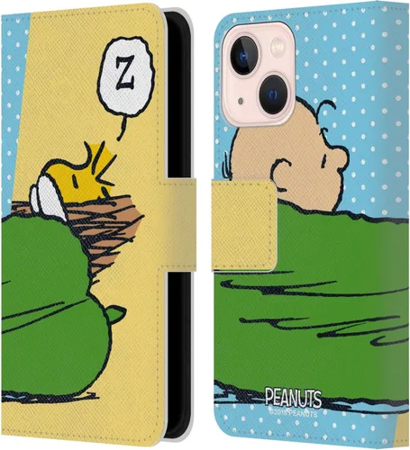 Miniatura 92 de Head Case Designs Funda de piel con licencia oficial de Peanuts Snoopy & Woodstock Balloon Halfs and Laughs para Apple iPhone 7/8/SE 2020 y 2022