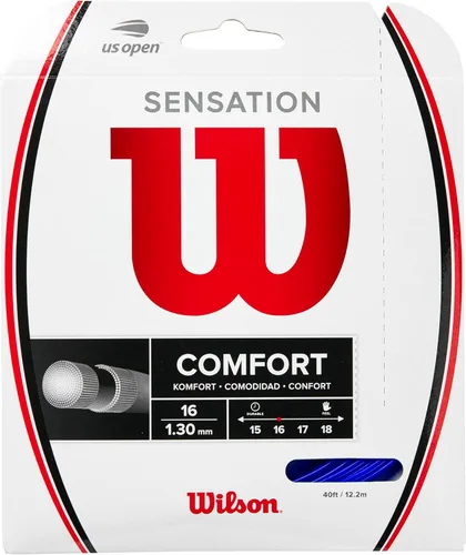 Miniatura 16 de Wilson Sensation - Juego de cuerda para raqueta de tenis y carrete de 200 m Blanco