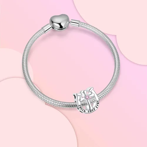 Miniatura 259 de Dije de girasol con diseño de estrella y luna y elefante para pulsera, collar de plata de ley 925, dijes de corazón de amor para mujer, regalo