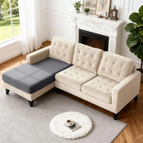 Miniatura 70 de TAOCOCO Fundas de Cojines de Sofá Elásticas Fundas de Asiento de Silla para Sillón, Fundas de Asiento de Sofá de 1 Pieza Protector de Muebles Suave