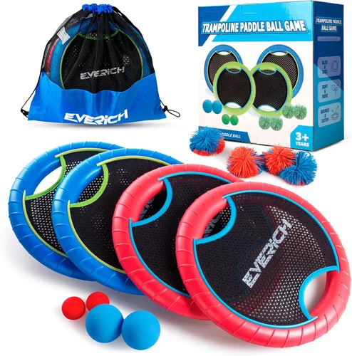 Miniatura 14 de Juego de pelota para lanzar y atrapar, juego de bolas adhesivas mejoradas para niños y niños pequeños, resistente y resistente al agua, juguete