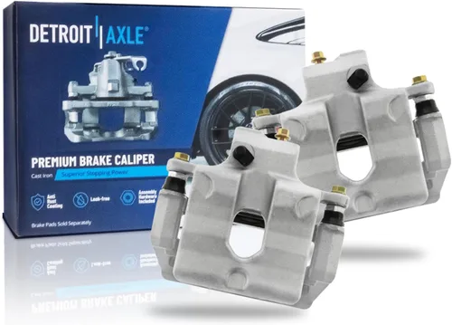 Miniatura 44 de Detroit Axle - Pinza de freno trasera izquierda para Chevrolet Equinox Captiva Sport GMC Terrain Saturn Vue Pontiac Torrent Pinza de freno lateral