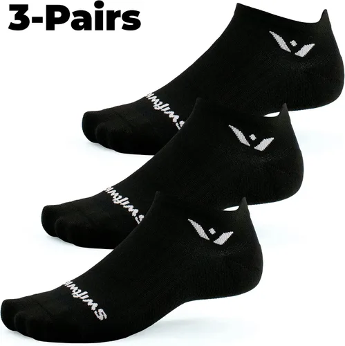 Miniatura 2 de Swiftwick - ASPIRE ZERO (3 pares) calcetines para correr, calcetines de ciclismo, ajuste de compresión