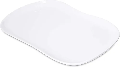 Miniatura 24 de Carlisle FoodService Products Stadia - Plato de plástico reutilizable para aperitivos para el hogar y restaurantes, melamina, 7.25 pulgadas