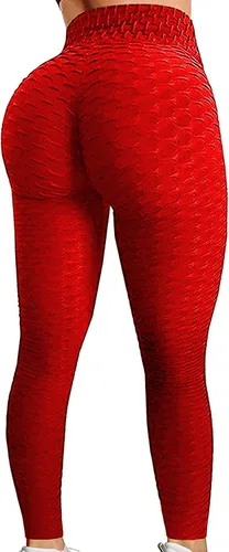 Miniatura 14 de SEASUM - Pantalones de yoga de cintura alta para mujer, con control de abdomen y realce de glúteos, leggings favorecedores para entrenar y correr