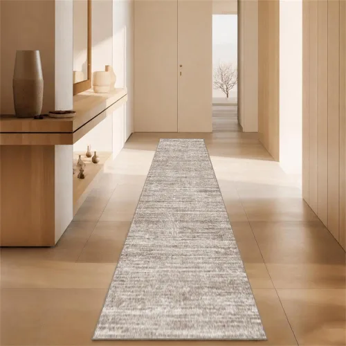 Miniatura 22 de Alfombras para pasillos antideslizantes 2x8, alfombra de pasillo moderna lavable para entrada, alfombra de piso suave resistente a manchas para Gris