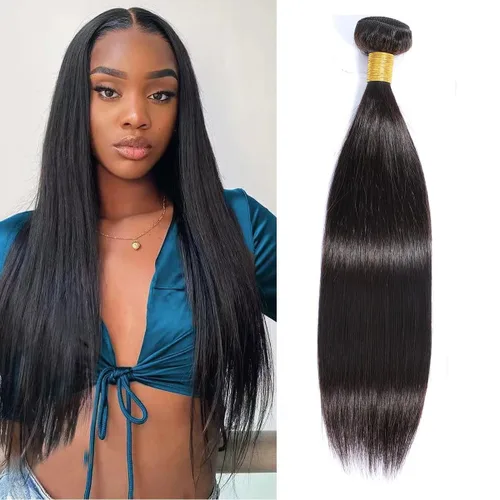 Miniatura 35 de Extensiones de pelo rizado brasileño de Selina, pelo virgen brasileño, 100 gramos/paquete, color natural (16 pulgadas, rizado)