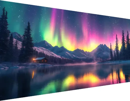 Miniatura 25 de pchmcu Paquete de 3 Kits de Pintura de Diamantes Galaxia para Adultos, Pintura de Arte de Diamantes 5D, Bricolaje Taladro Completo Cristal Estrás