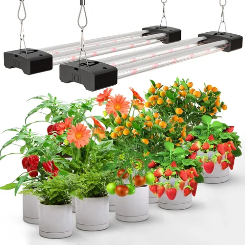 Miniatura 9 de Luces LED de crecimiento de 16 W de espectro completo integrado lámpara de cultivo con alto PPFD para invernadero hidropónico de plantas