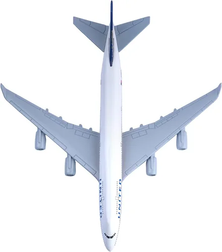 Miniatura 3 de Avión Modelo 1:400 Escala United B747 Modelo Avión Metal Plane Die-Cast Aleación Aviones para Regalo y Colección (United B747)