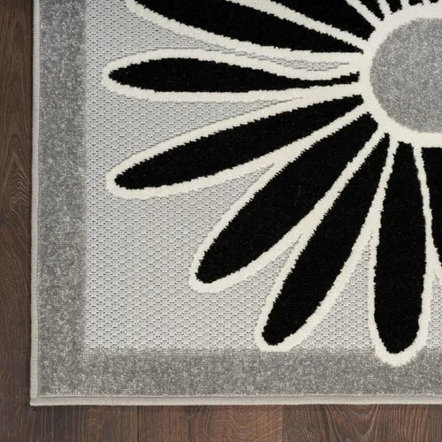 Miniatura 8 de Nourison Home Aloha - Alfombra beige de 2 pies 3 pulgadas x 12 pies, fácil de limpiar, no se desprende, para dormitorio, sala de estar, comedor