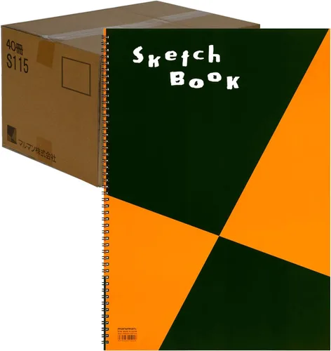 Miniatura 16 de Maruman ZUAN - Cuaderno de bocetos A4, 8.27 x 11.69 pulgadas, cuaderno de dibujo clásico, 24 páginas de papel texturizado sin ácidos para dibujar